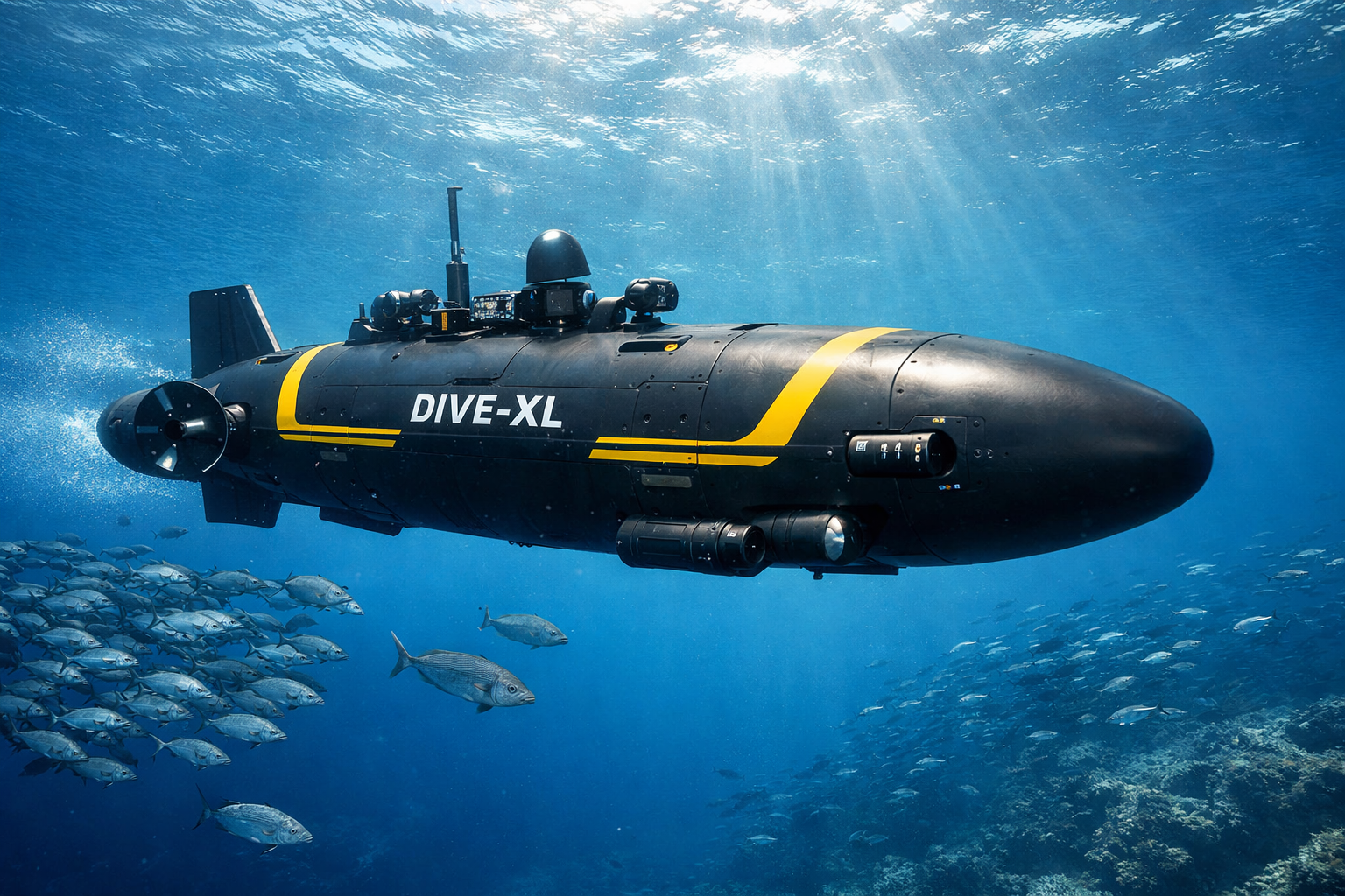 Dive autonomous underwater vehicle